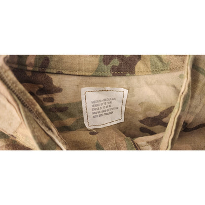 Army ACU FR Jacket Insect Shield Multicam Medium Regular NWT
