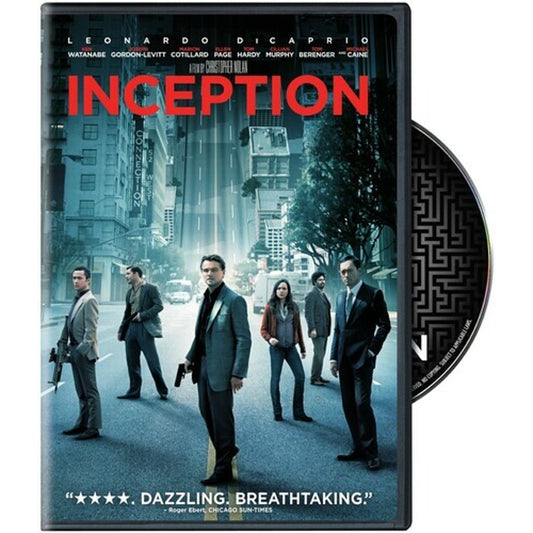 Inception - DVD - Collector Warner Brothers Slipcover -Brand New Factory Sealed