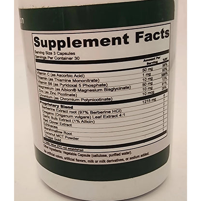 M.D. Blend - Nature’s Biotic Dietary Supplement 90 Capsules - w/ Berberine, etc.