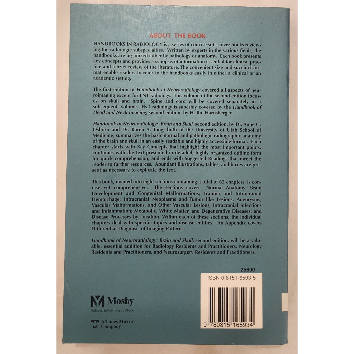 Handbook of Neuroradiology: Brain and Skull (Second Edition, 1996