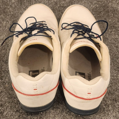 True Linkswear Mens Golf Shoes Size 11 White Leather Spikeless