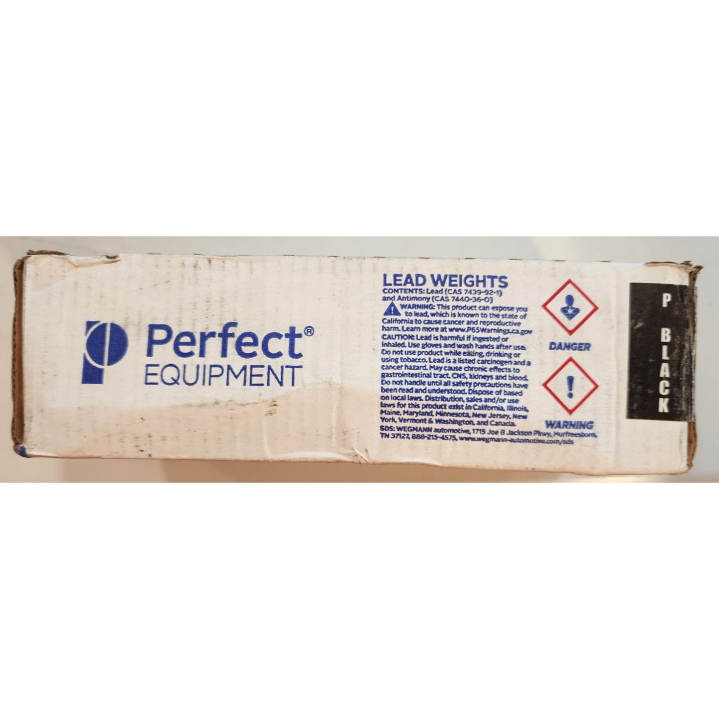 Perfect Equipment - P150 -1.50 Oz/45 Gr - Qty 50 - P Black - 61295 -Unopened Box