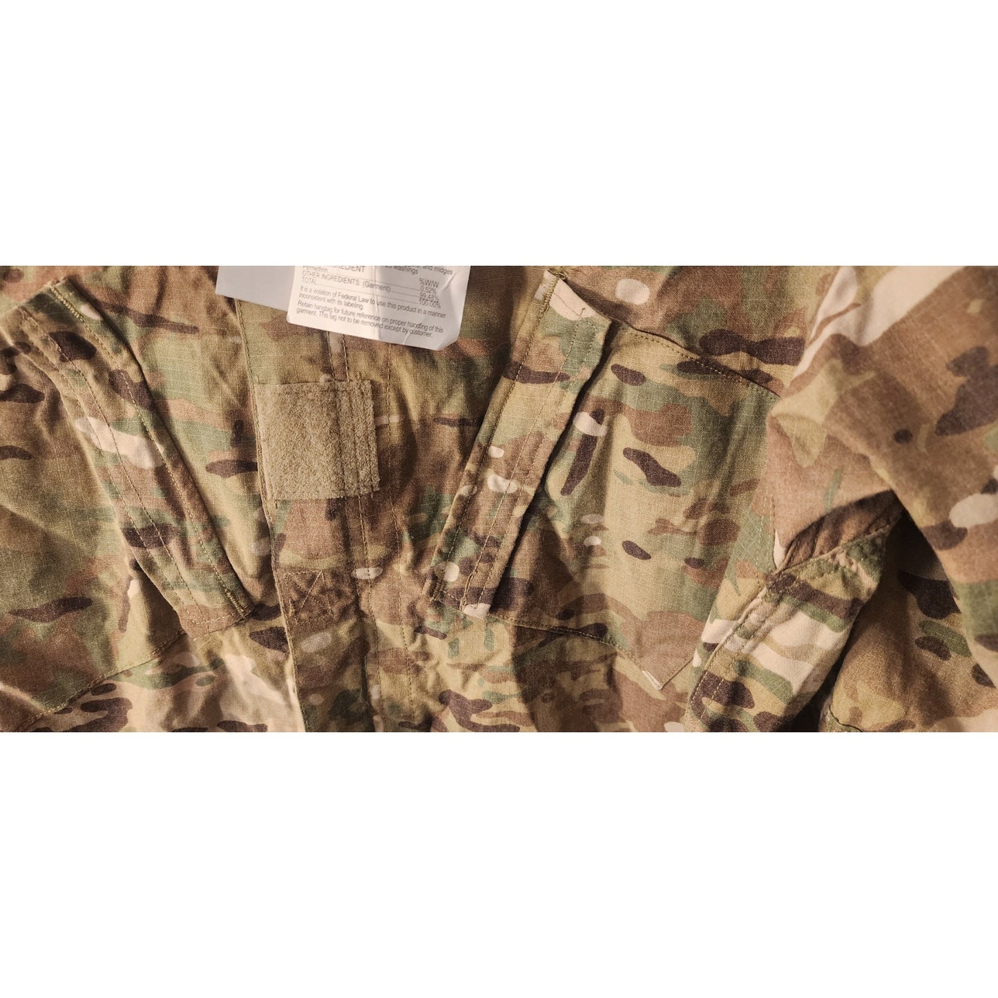 Army ACU FR Jacket Insect Shield Multicam Medium Regular NWT