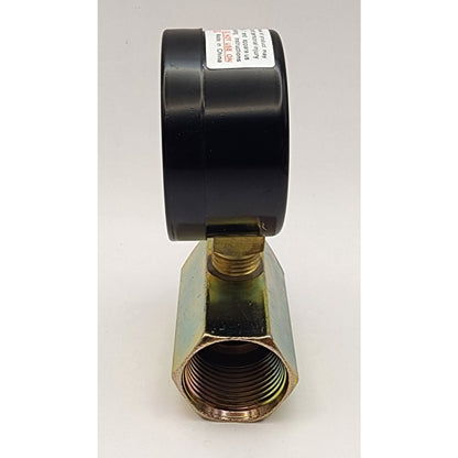 HydraPro - 15 PSI - Gas Test Gauge - 3/4" IPS Connection - 2 Inch Face