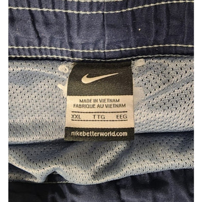 Nike Mens Swim Trunks Board Shorts Swimwear Trunks Mesh Lining Pockets Blue XXL