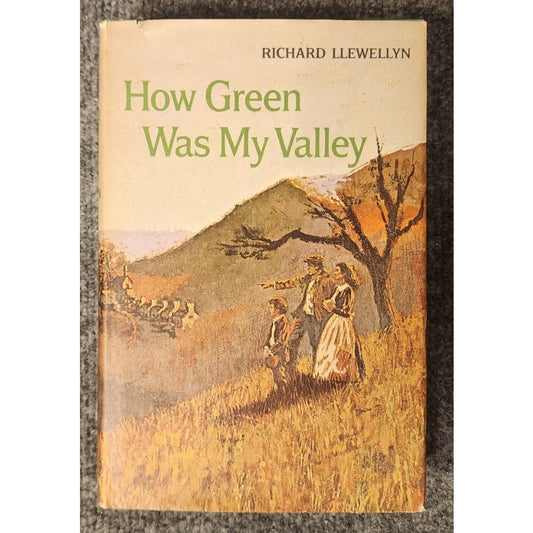How Green Was My Valley Richard Llewellyn 1940 Hardcover Dust Jacket Book Club