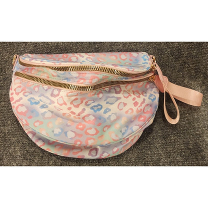 New EMMAFY Belt Bag Bum Bag Abstract Geometric Pattern Pouch Set