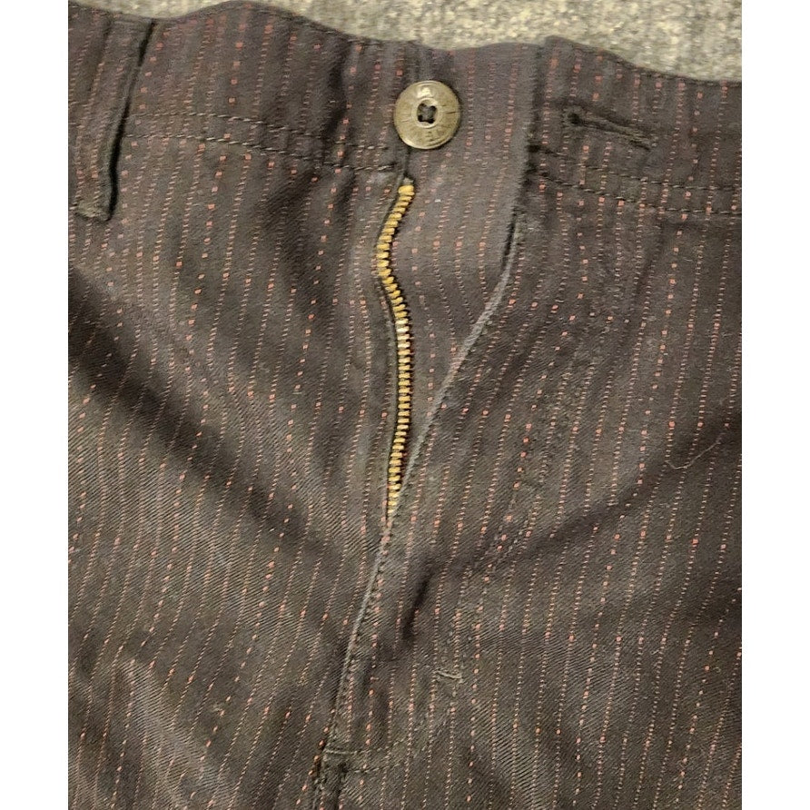 Vans Men Black Red Pinstripe Shorts Size 38 Skate Boardshorts