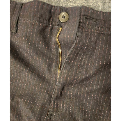 Vans Men Black Red Pinstripe Shorts Size 38 Skate Boardshorts