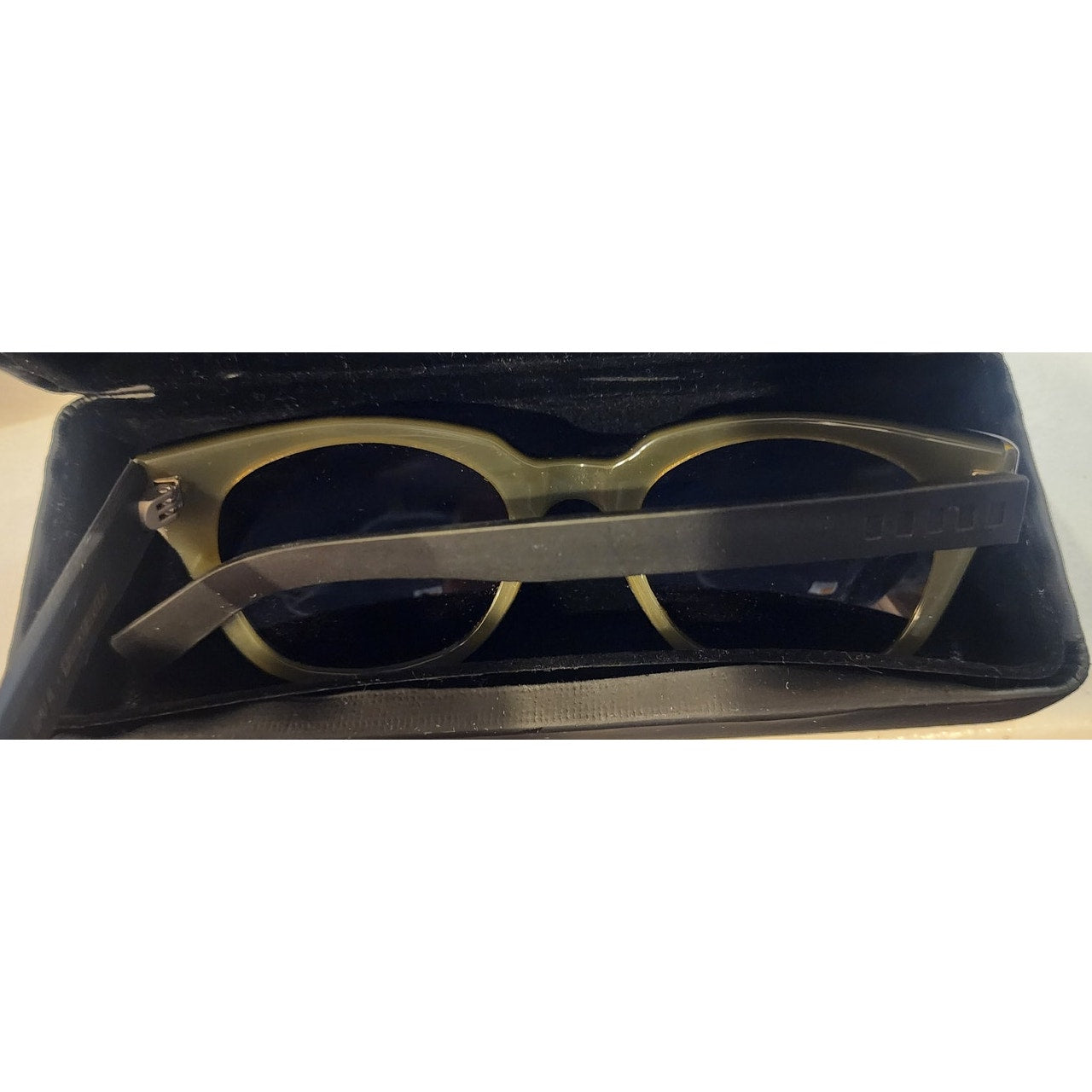 Robert Geller x Five Four Tortoise Shell Sunglasses Classic Men Shades Case