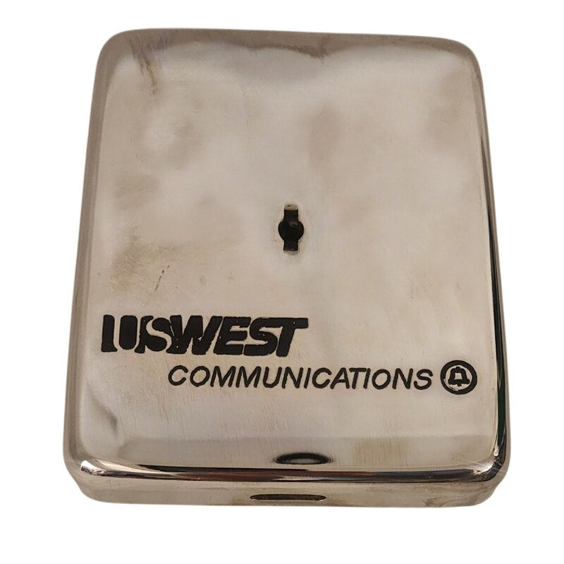 Vintage US West Communications Payphone Cash Vault Door 2A-44-H With Rear Lock