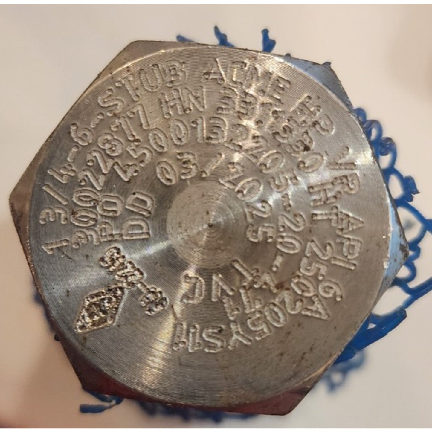 1 3/4-6-STUB ACME HP VR API 6A - Valve Removal VR Plug -