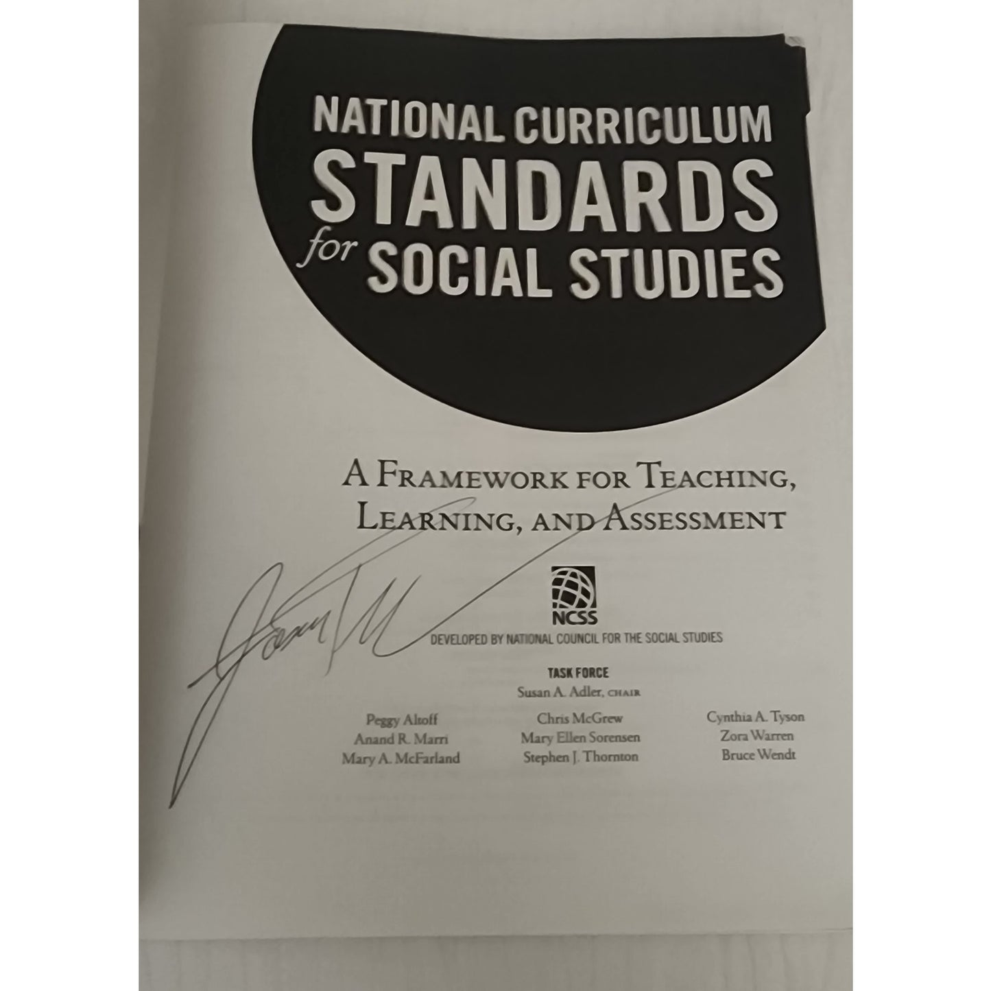 National Curriculum Standards for Social Studies NCSS Framework Guidebook