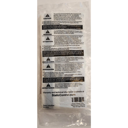 Static Control - Disposable Wrist Strap Bracelet - 2209