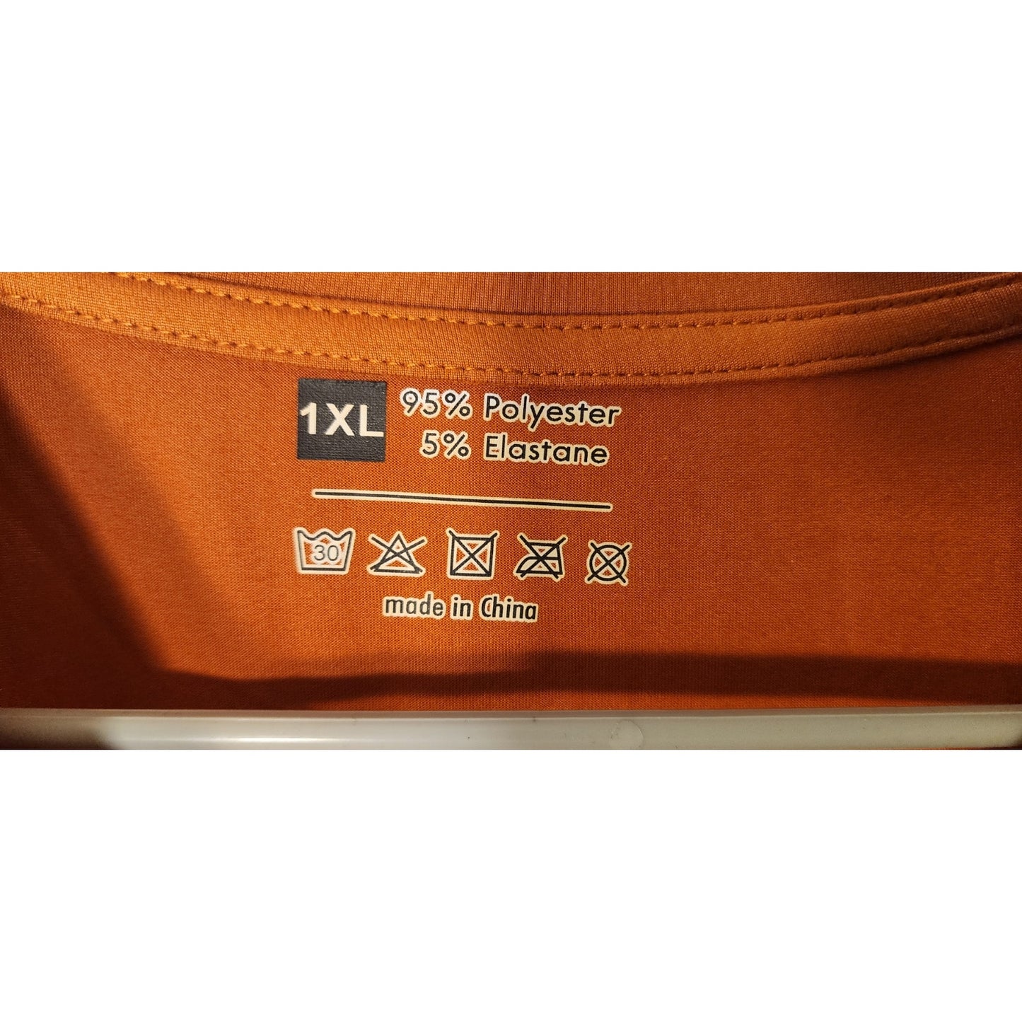 Pumpkin Scroll Graphic T-Shirt Burnt Orange Fall Thanksgiving Tee 1XL