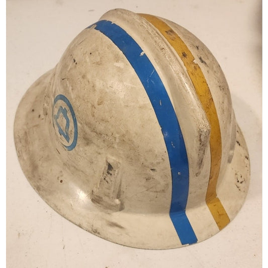 Vintage Bell System Lineman Hard Hat Authentic Ma Bell Safety Helmet