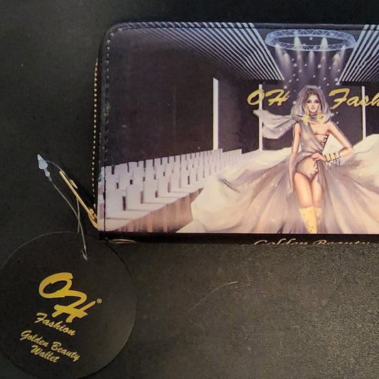 OH Fashion "Golden Beauty" Wallet - New with tags