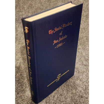 Vintage 1993 Social Directory of San Antonio Inc Hardcover Book Texas Register
