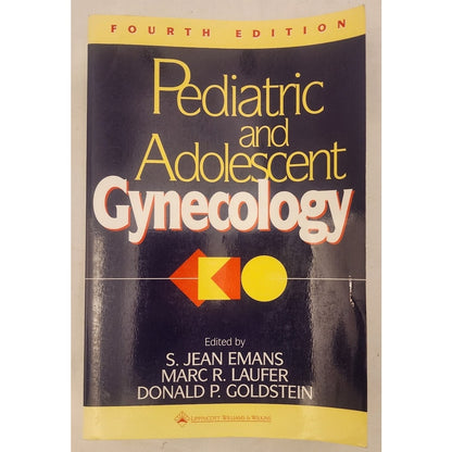 Pediatric and Adolescent Gynecology – 4th Edition – Softcover – Emans/Laufer