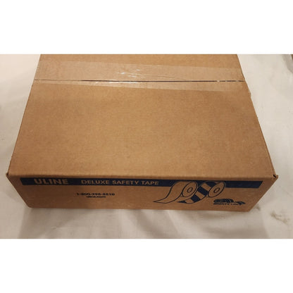 ULINE S‑19801G Deluxe Safety Tape 2"x100' Green – New Sealed Box