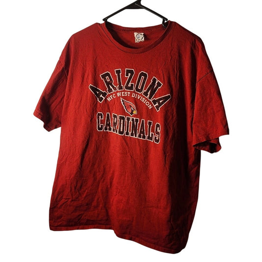 Delta Pro Weight Arizona Cardinals NFL Football T-Shirt Red Size XL