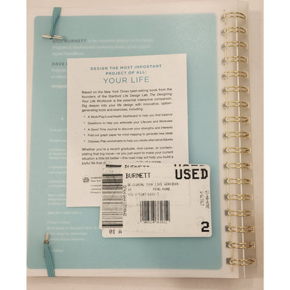 Designing Your Life Workbook Bill Burnett Dave Evans Unused Spiral