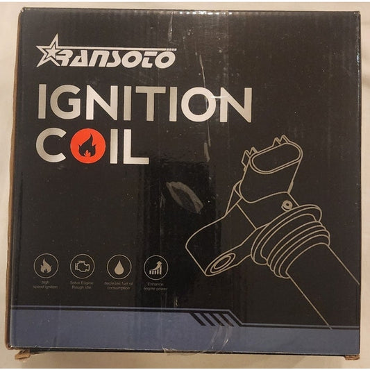 RANSOTO ZJ679 Ignition Coils & Spark Plugs Set of 6 - Open Box - Coils Sealed