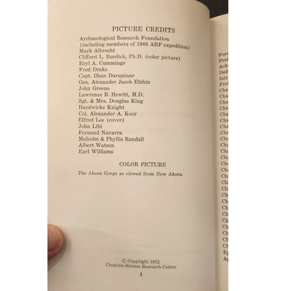Noahs Ark Fact or Fable Violet M Cummings 1972 Creation Science Research Book