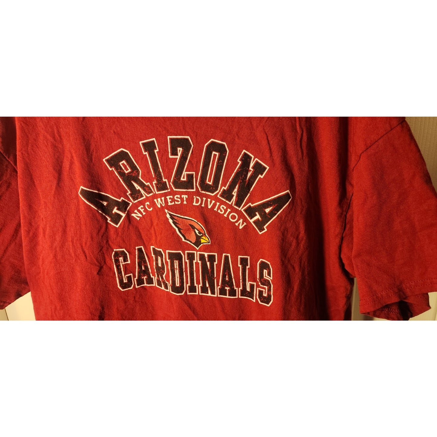 Delta Pro Weight Arizona Cardinals NFL Football T-Shirt Red Size XL
