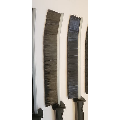 pk of 6 - Crevice Cleaning Brushes - Black - Hard Brisles - Cleaning Tools