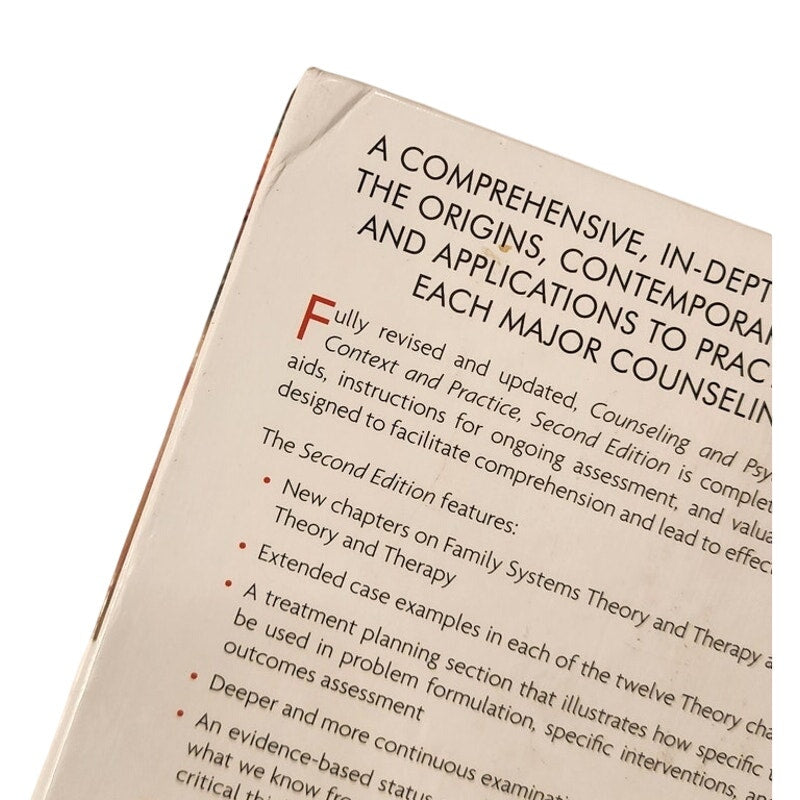 Counseling & Psychotherapy Theories in Context, Practice 2nd Ed Sommers‑Flanagan