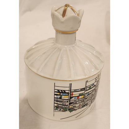 1974 Seattle Stadium Porcelain Decanter Clem Harvey Northwest Wonders