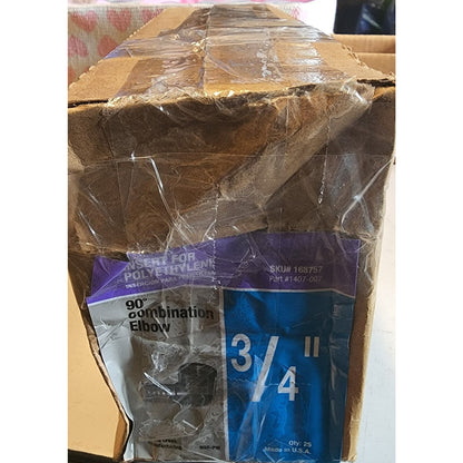 90* Combination Elbow 3/4" - 25 Qty. - Spring Creek MFG. #1407-007