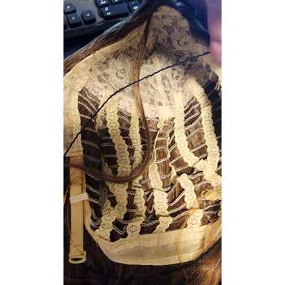 BERON 14" Women/Girls Brown Wig - with wave ... New with tags