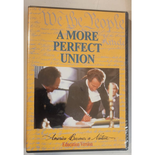 A More Perfect Union America Becomes a Nation DVD Educational Version New Sealed