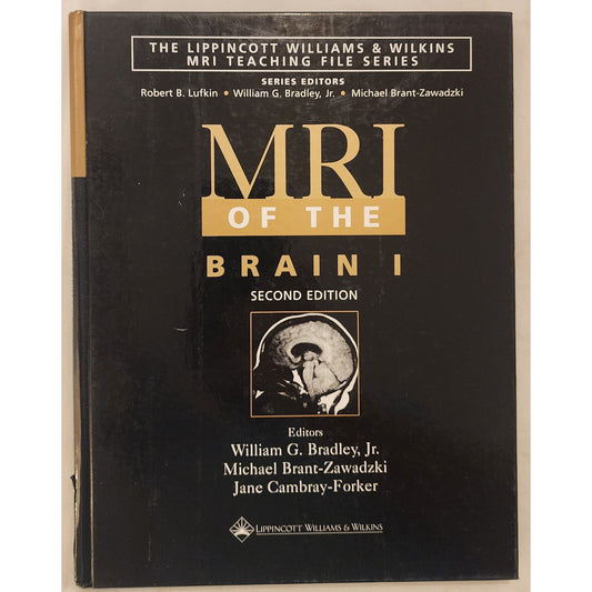 MRI of the Brain Volume 1 and 2 Set 2nd Ed 2001 Hardcover Like New