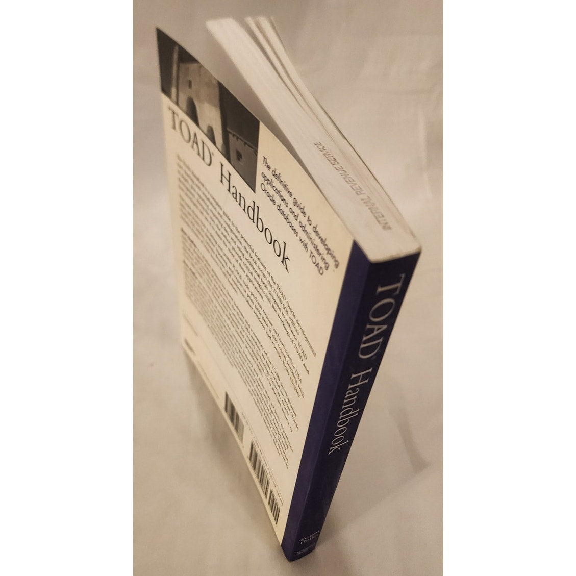TOAD Handbook by Scalzo & Hotka Oracle Database Guide