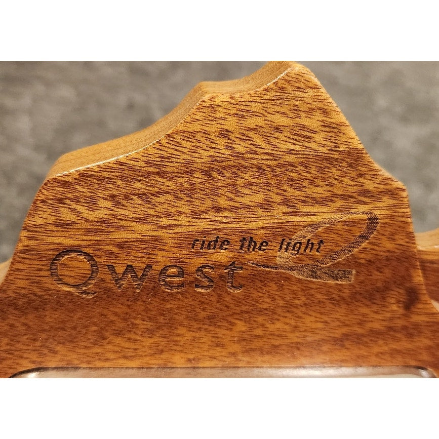 2002 Salt Lake Winter Olympics Qwest Payphone Coin Vault Door Plaque Display