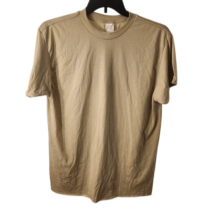 DSCP By Skilcraft Men Large Tan 499 OCP Military Undershirt T-Shirt 3 Pack