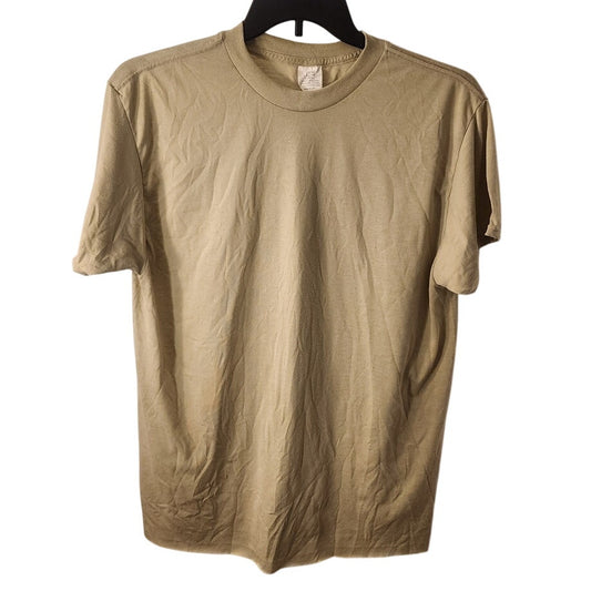 DSCP By Skilcraft Men Large Tan 499 OCP Military Undershirt T-Shirt 3 Pack
