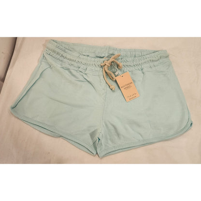 NWT Southern Spirit Cool Mint Smocked Lounge Shorts - Women's Size Small