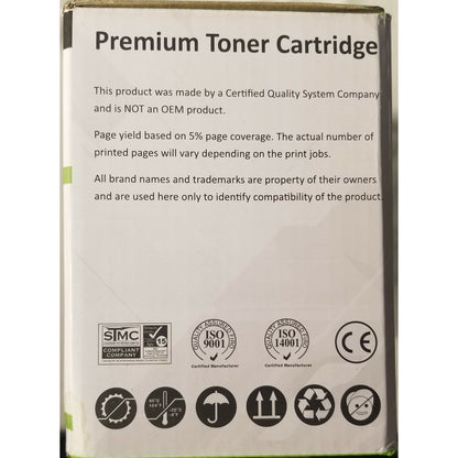 PREMIUM AC-H0401C Compatible Toner Cart. Replaces CE401A and CE251A - CYAN