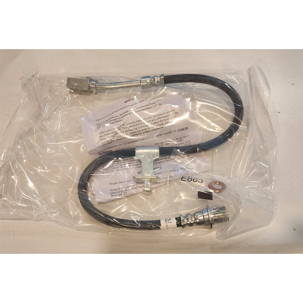 Ultra Premium Brake Hose - 19.5 in. UP - 36957 - Fits GM, see Description