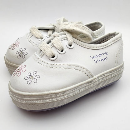 Vintage - Sesame Street Sneakers - baby girl - White - Size 3