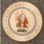 Williraye Studio Christmas Cheer Plate 11.25" WW2433 Folk Art Holiday Serving