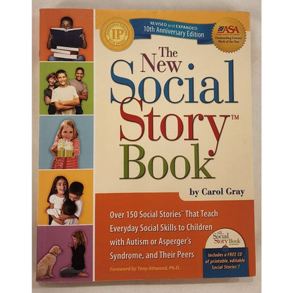 The New Social Story Book 10th Anniversary Edition by Carol Gray w/ CD