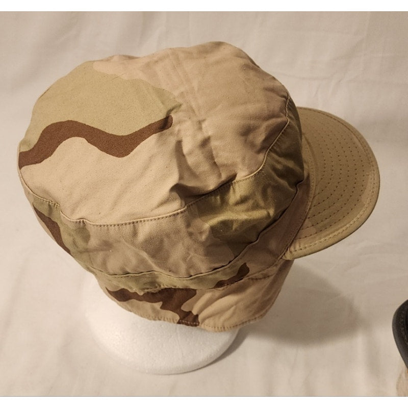 US Military Desert Camouflage Combat Cap Type II Class 2 Size 7 3/4