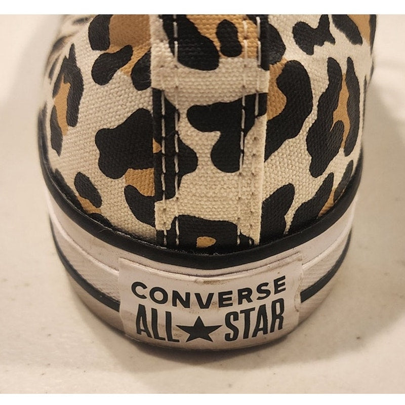 Converse Chuck Taylor All Star Leopard Print High Top Sneakers Womens 11 Mens 9