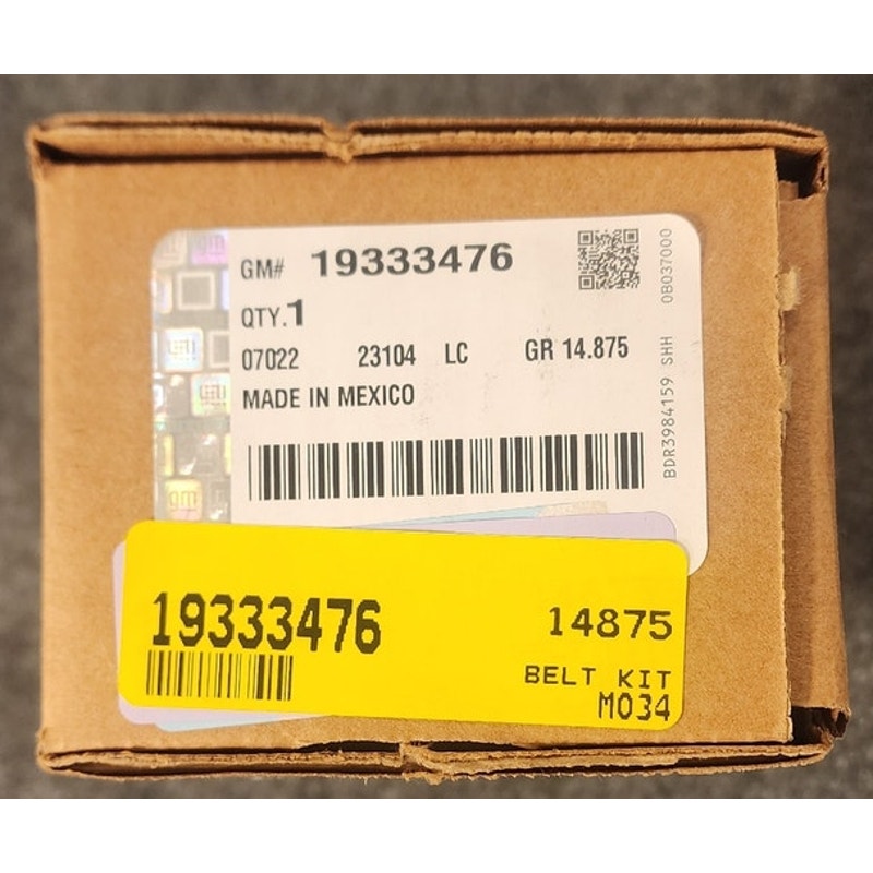 GM OEM Jet Black Front Seat Belt Buckle Kit 19333476 Chevrolet Cruze 2016-2019