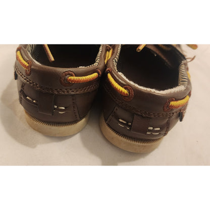 OshKosh B’gosh Toddler Boat Shoes Brown – Size 7 – Good Condition